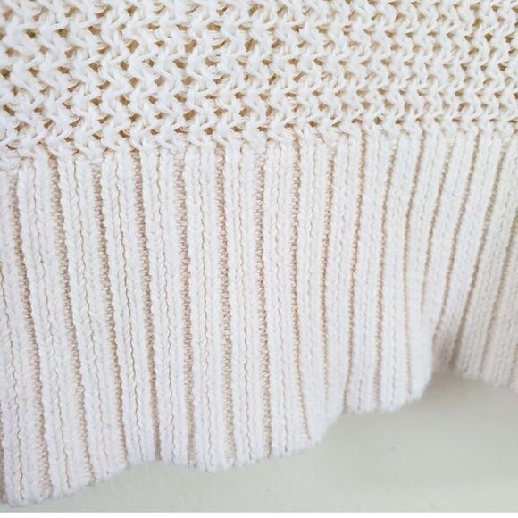 Loft | Tipped Pullover Sweater With Bow Cuff Detail - Picture 7 of 7